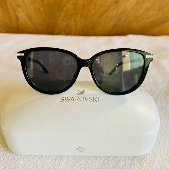 Swarovski | Accessories | Swarovski Edith Sw 77 77 0w Black  display picture 2